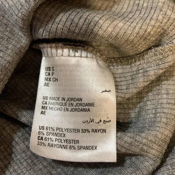 Soft Henley Long Sleeve Tops in White and Gray - Picture 7 of 15